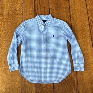 Blue Check Buttondown